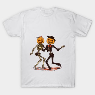 Dancing Skeleton Shirt, funny pumpkin shirt, Halloween shirt, Halloween tee, Halloween tshirt, Spooky Season Shirt, Fall Shirt, autumn shirt Active T-Shirt